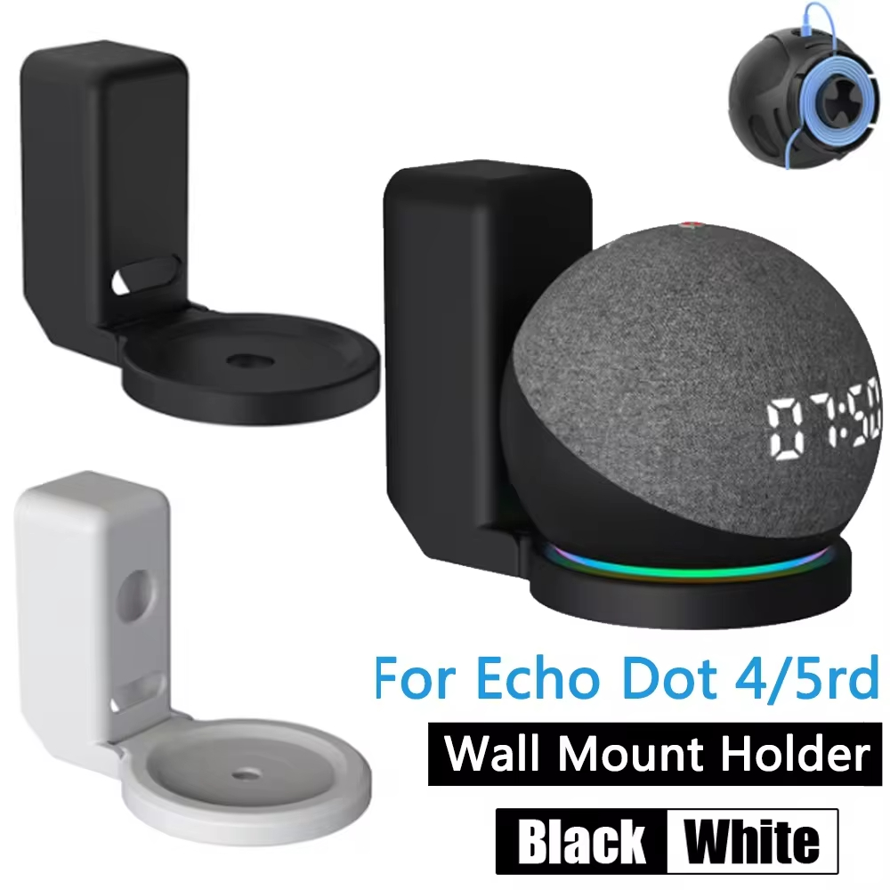 Amazon Speaker Echo Dot 5 - Taşınabilir Hoparlör Braketi Duvara Montaj Tutucu