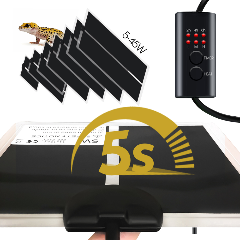 Heat Mat Seedling - Ab tak 5-20W sürüngenler ayarlanabilir sıcaklık